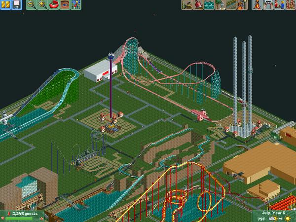 I Finally got Open RCT2! To celebrate, I've been recreating my childhood  home park, King's Dominion. : r/rct