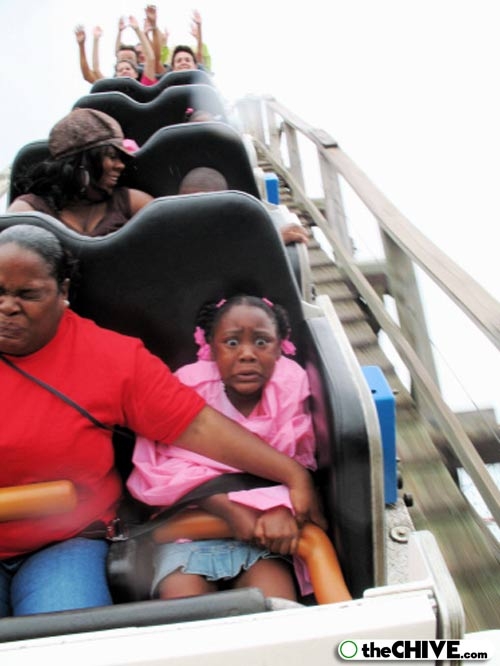 Bilderesultat for funny amusement park faces pic gifs