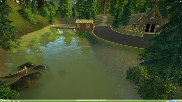 View over smaller lake and pier / 20160827143835_1.jpg 20160827143835_1.jpg