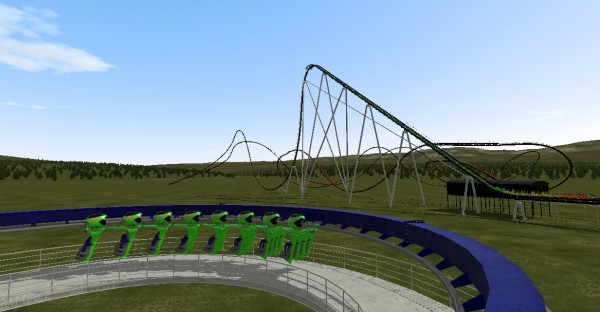 Abstract and Green train.jpg