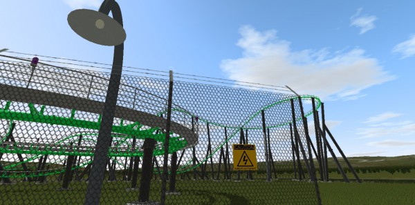 Close up of Electrical Sign and Fence- Mardi Gras.jpg