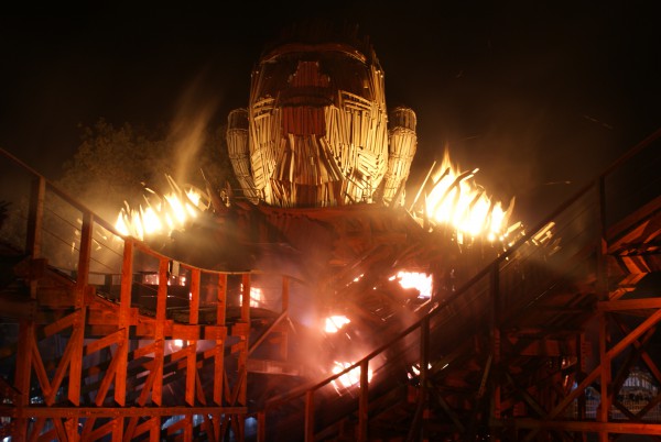 Wickerman Night Statue.JPG